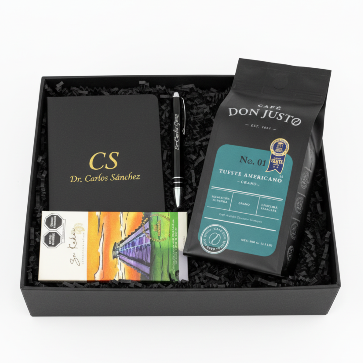Caja Café & Escritura Personalizada