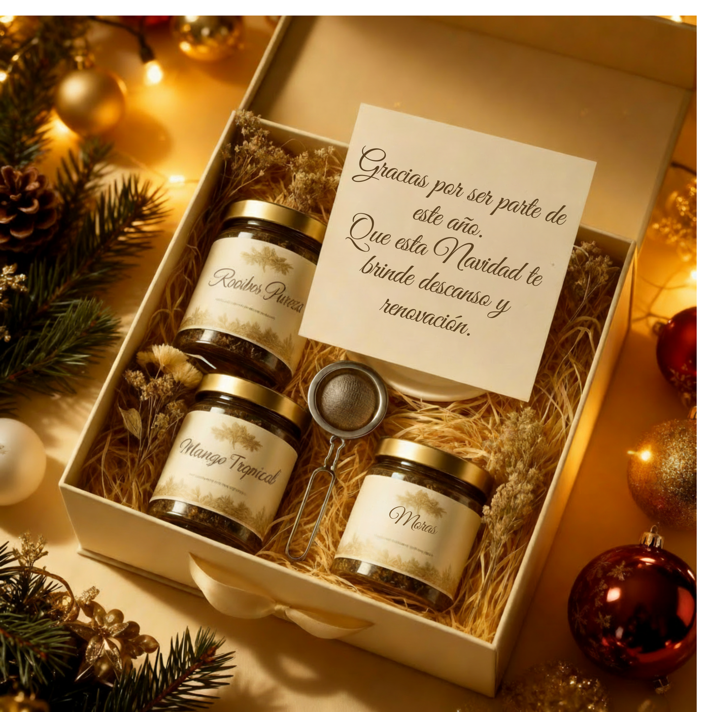 Caja Navideña Ritual de Pausa | Regalo Corporativo de Bienestar