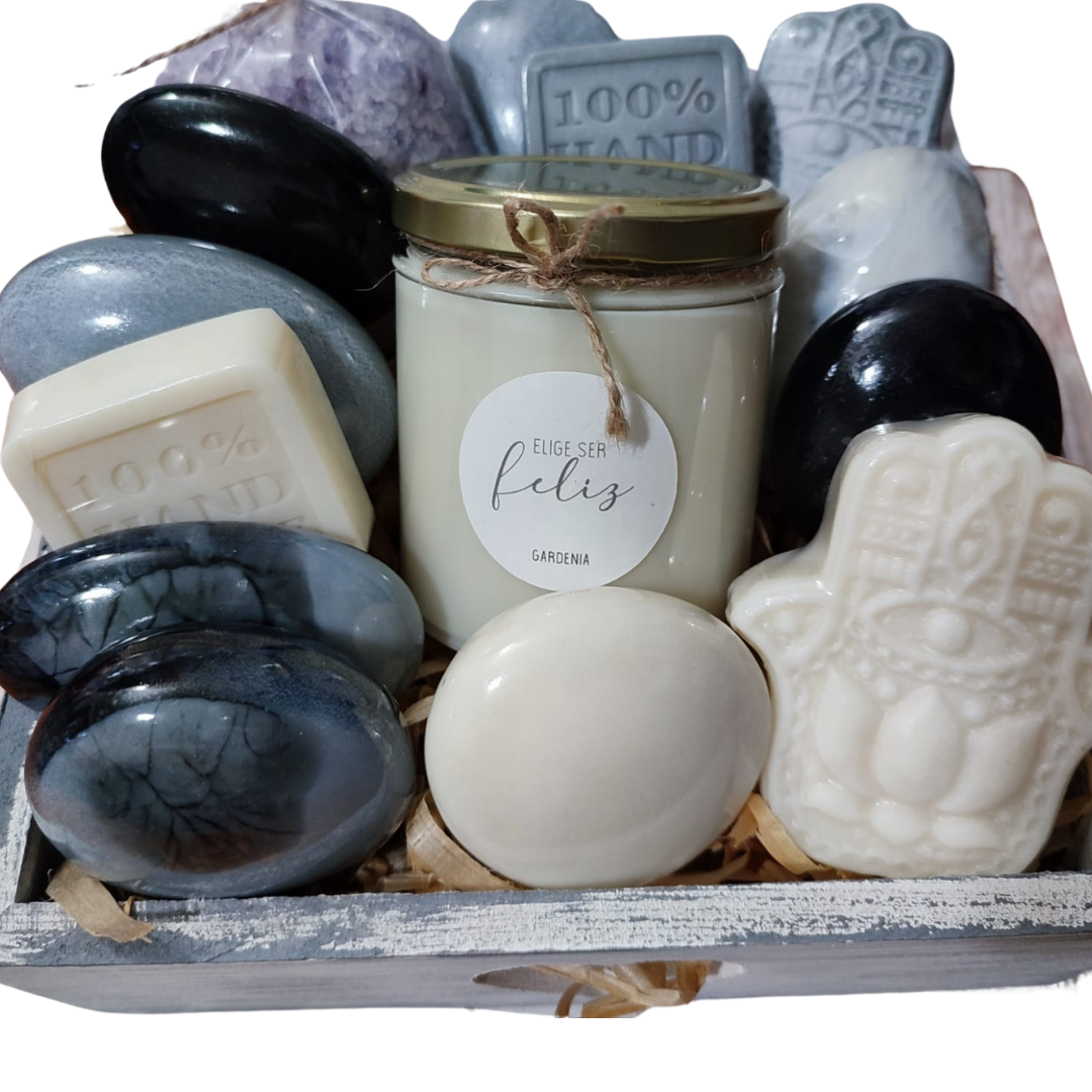 Fortaleza que Inspira – Caja Corporativa con Jabones Artesanales