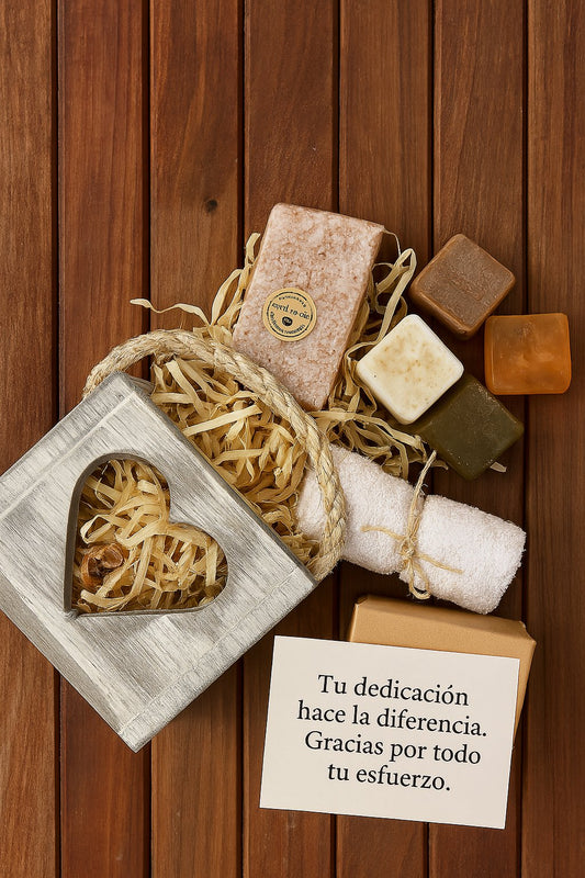 Momento de Agradecimiento– Caja Corporativa con Sales y Jabones