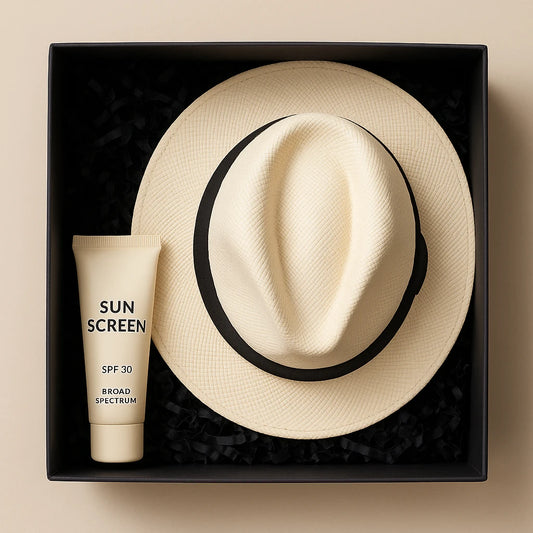 Kit Protección Solar Panama Hat