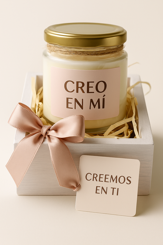 Luz que Inspira – Vela de Gratitud Corporativa